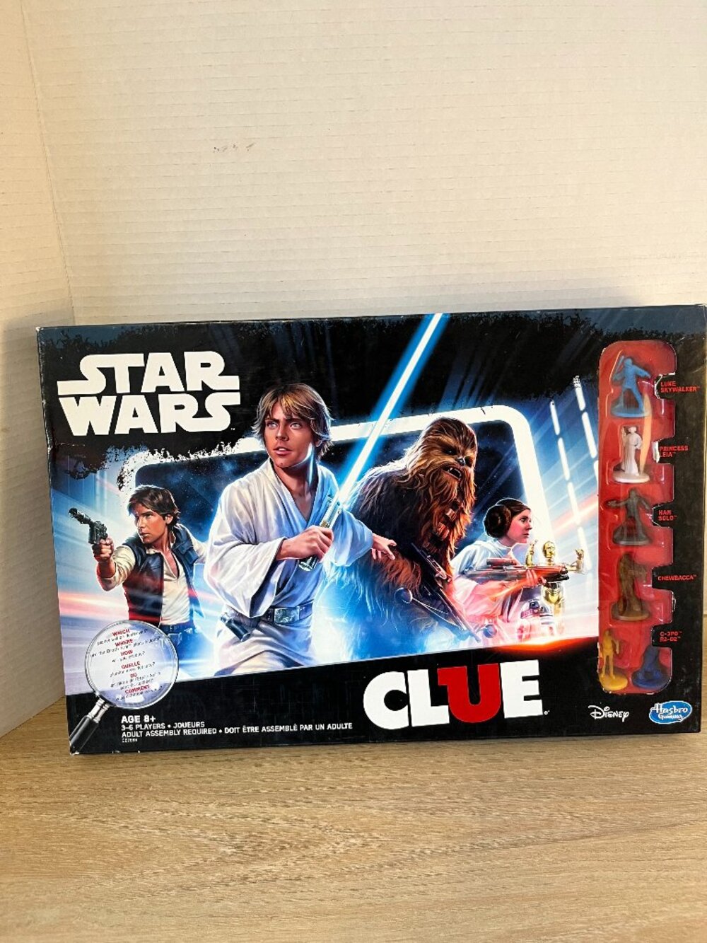 Hasbro Star Wars Edition Clue Board Game